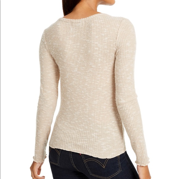 Almost Famous Cozy Rib-Knit Top - Picture 4 of 6